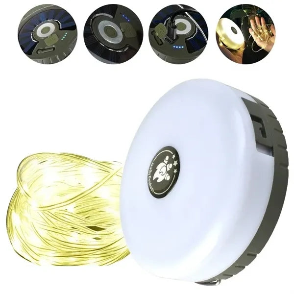 4 in 1 Camping String Lights