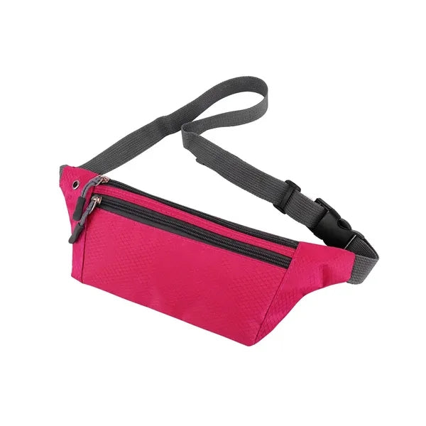 3 ZIPPER FANNY PACK ( 13" W x 4" H )