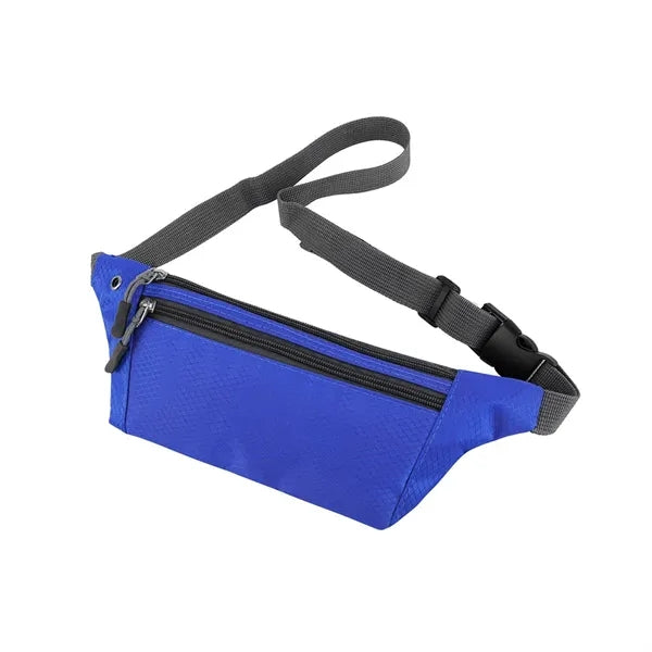 3 ZIPPER FANNY PACK ( 13" W x 4" H )