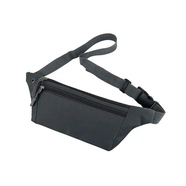 3 ZIPPER FANNY PACK ( 13" W x 4" H )