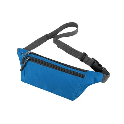 3 ZIPPER FANNY PACK ( 13" W x 4" H )