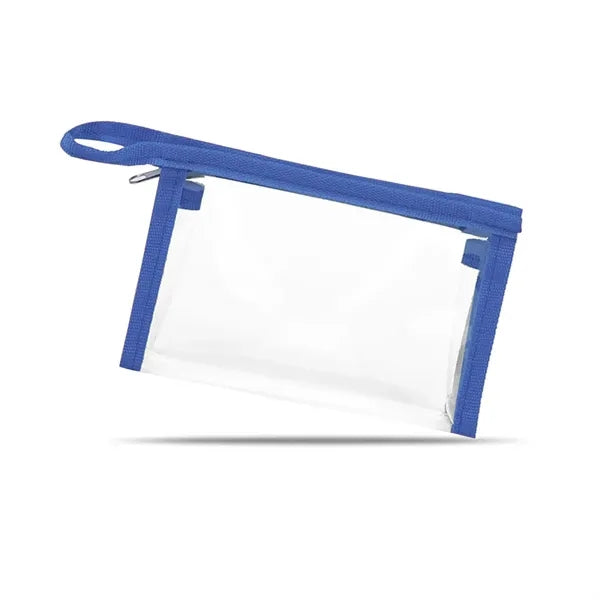 Clear Cosmetic Bag with Zipper