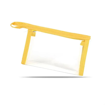 Clear Cosmetic Bag with Zipper