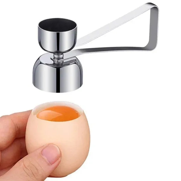 stainless steel eggshell opener