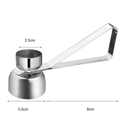 stainless steel eggshell opener