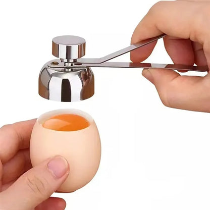 stainless steel eggshell opener