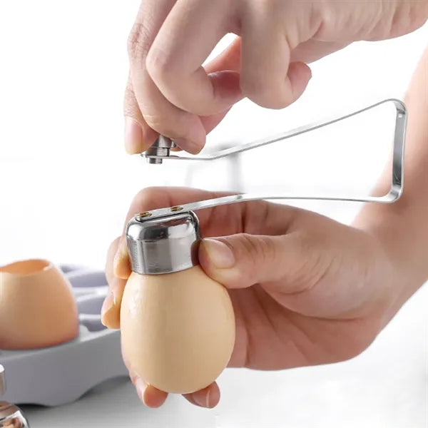 stainless steel eggshell opener