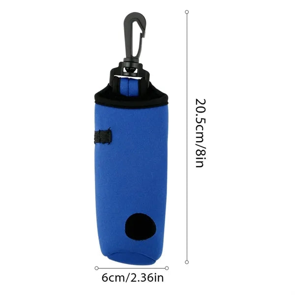 Portable Golf Ball Pouch with Clip for Easy Carry