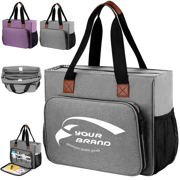 Multipurpose Tote Organizer Bag with Multiple Pockets