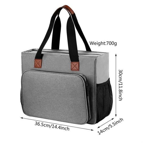 Multipurpose Tote Organizer Bag with Multiple Pockets