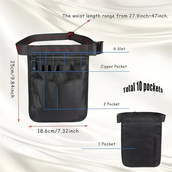 Nurse Fanny Pack with Medical Gear Pockets