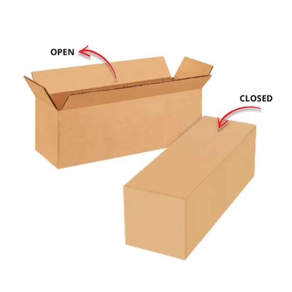 Long Boxes - Brown (Plain)