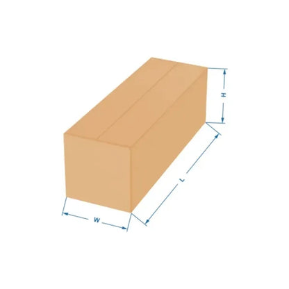 Long Boxes - Brown (Plain)