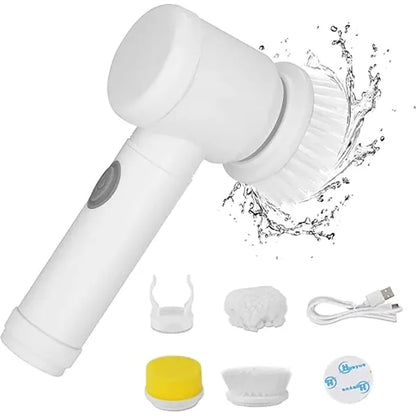 Electric Cleaning  with 3 Brush Heads
