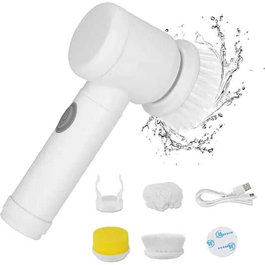 Electric Cleaning  with 3 Brush Heads