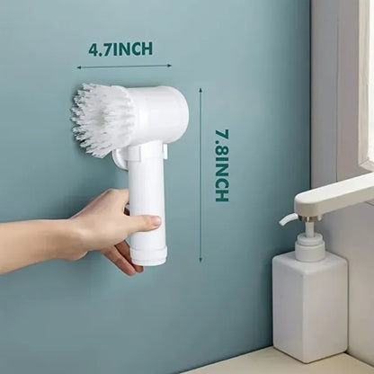 Electric Cleaning  with 3 Brush Heads