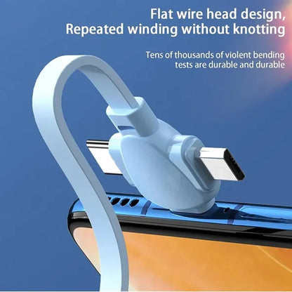 3 in 1 Telescopic Multi Charging Cable