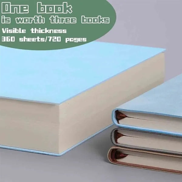 A6 Portable Blank Notebook