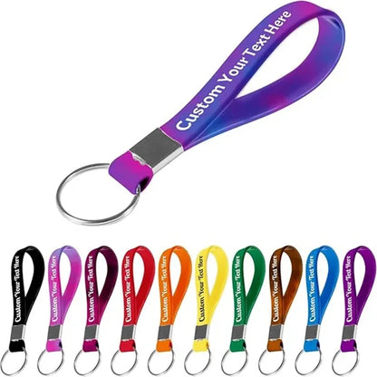 Silicone Wristband Keychain
