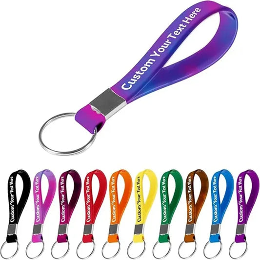 Silicone Wristband Keychain