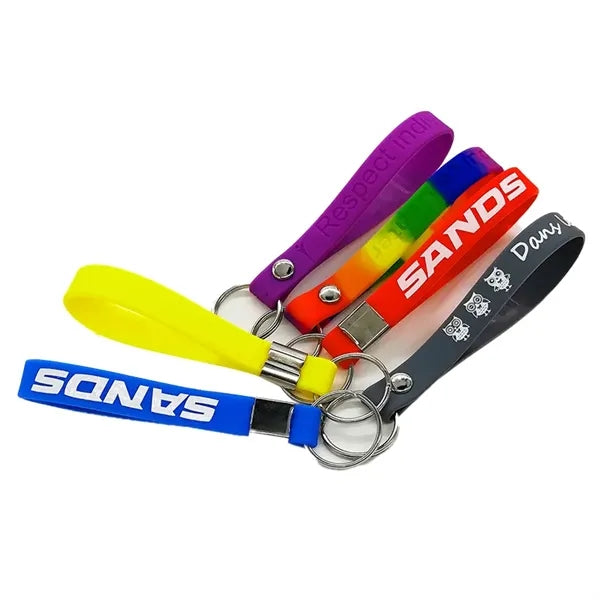 Silicone Wristband Keychain