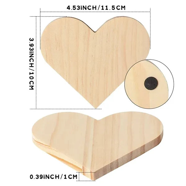 Personalized Solid Wood Coasters