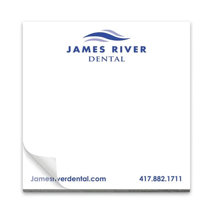 Paper Note Pad 3 x 3, 25 pages, w/ magnet