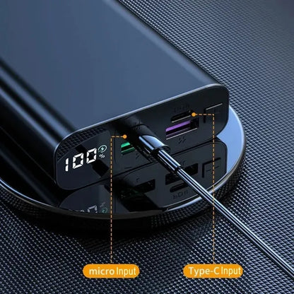 20000mAh Power Bank with 3 Output ports and LCD Display