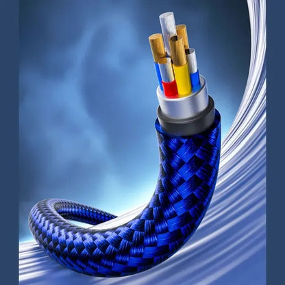 4FT Upgraded 3 in 1 Fast Charging Cable for Multi divices