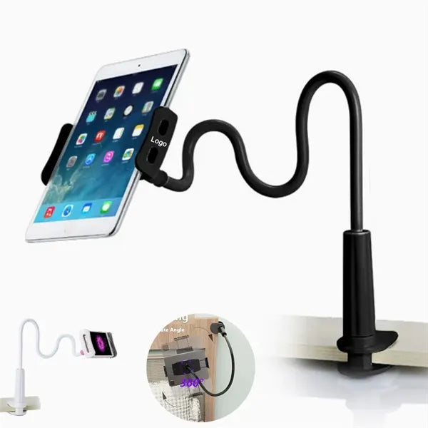 Tablet Holder with Clip and Grip