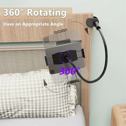 Tablet Holder with Clip and Grip