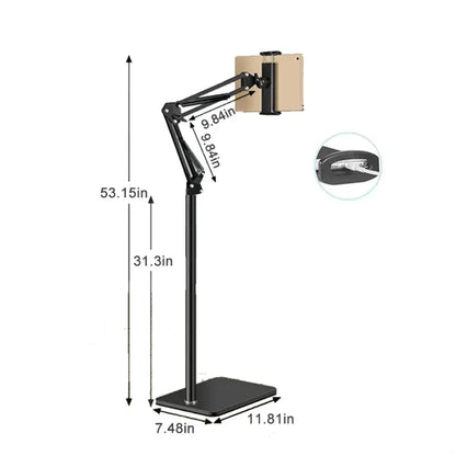 Adjustable Tablet Floor Stand