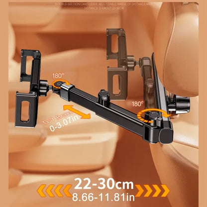 Adjustable Car Headrest Tablet Holder