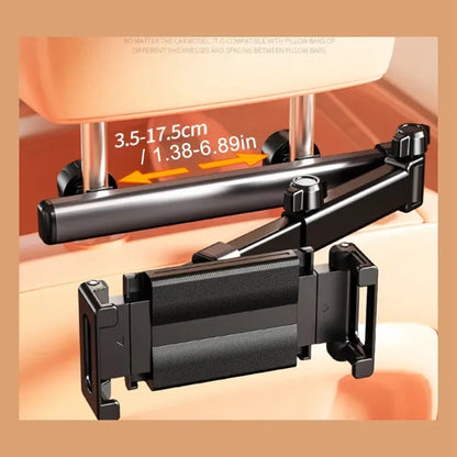 Adjustable Car Headrest Tablet Holder