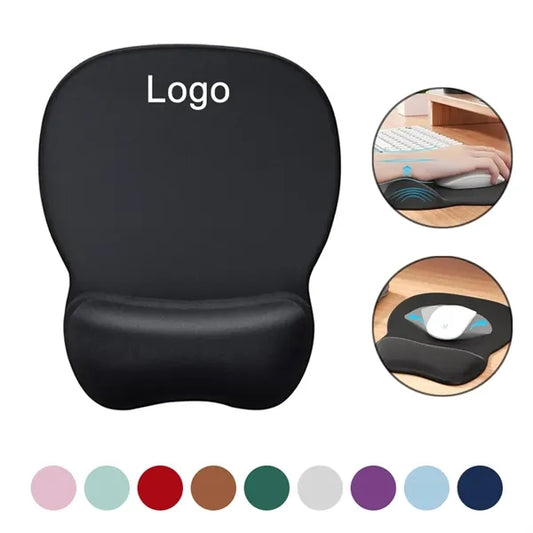 Ergonomic Mouse Pad with Gel Wrist Rest