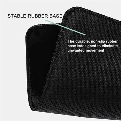 Mouse Pad with Non-Slip Rubber Base