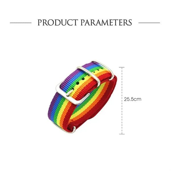 Gay Pride Rainbow Bracelet