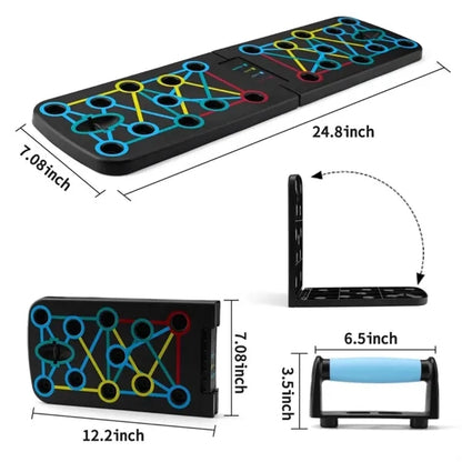 Workout Equipment Multi-Functional Foldable Push Up Board