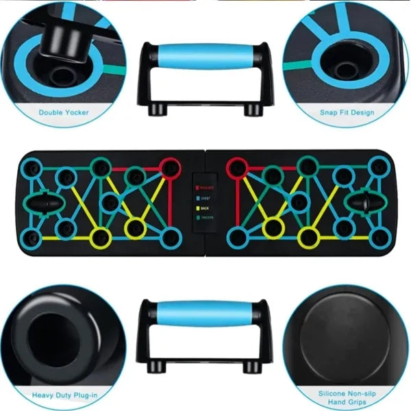 Workout Equipment Multi-Functional Foldable Push Up Board