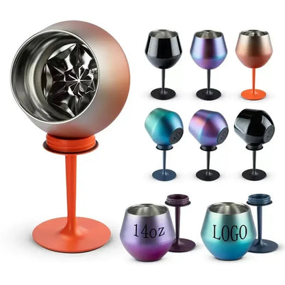 Detachable 14oz Thermal Wine Tumbler