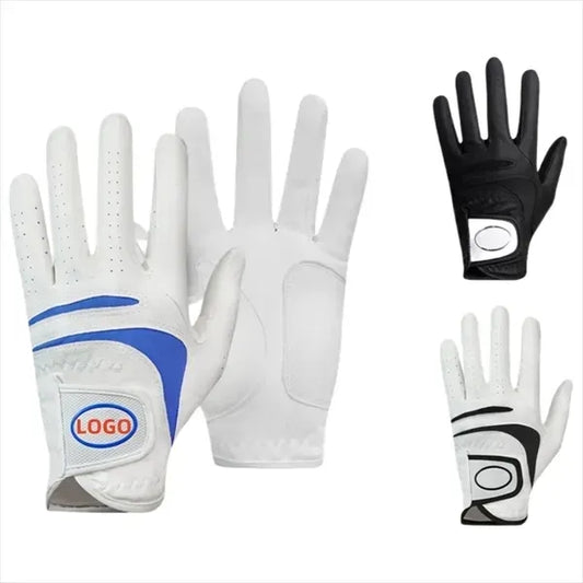 Custom Leather Golf Gloves (8.1  x 3.9)