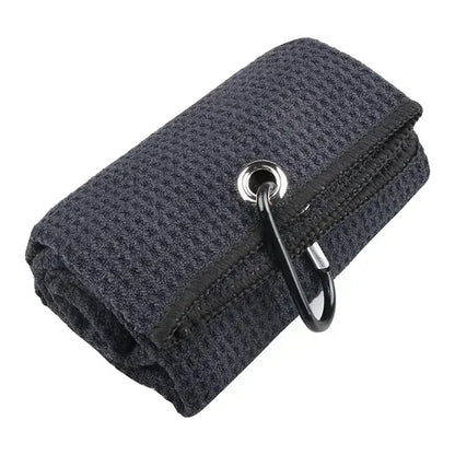 16" x 24" Microfiber Folded Waffle Pattern Golf Towel