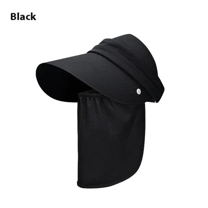 2-in-1 Convertible Sun Hat with Detachable Face Shield