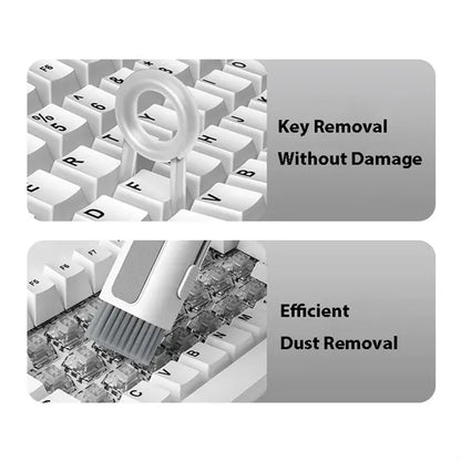 6-in-1 ABS Keyboards Bluetooth Earbuds Cleaning Kit