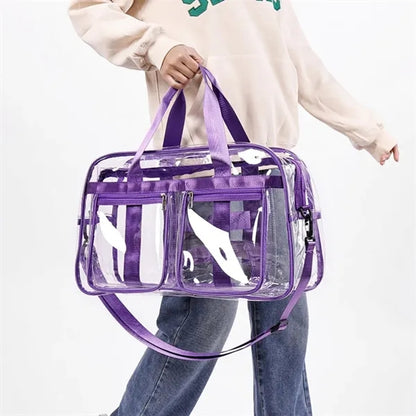 Large Clear Tote for Duffle Gym Transparent Bags