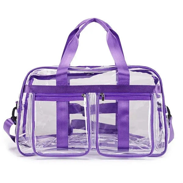 Large Clear Tote for Duffle Gym Transparent Bags