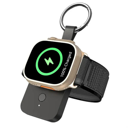 Wireless Charger for Watch 1000mAh Keychain Power Bank