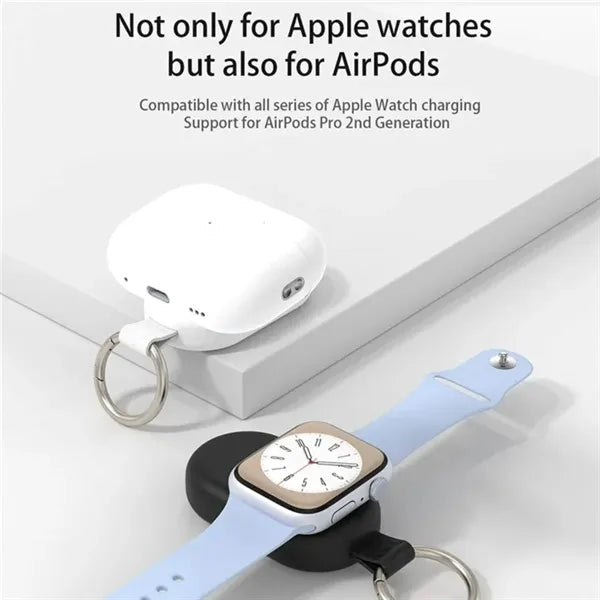 Portable Keychain 1200mAh Battery Charger for Apple Watch