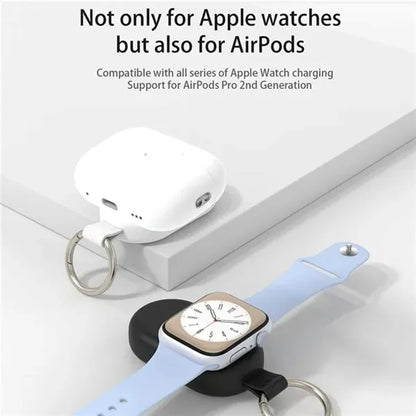 Portable Keychain 1200mAh Battery Charger for Apple Watch