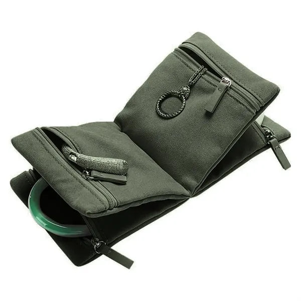 Jewelry Organizer Bag with Zipper Storage Case for Necklaces